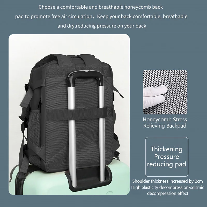 Large Capacity Waterproof Business Laptop Backpack